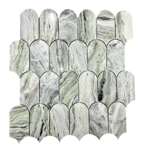 Waterjet Arch Marble Mosaic Stone Mosaic Tile for Wall and Floor
