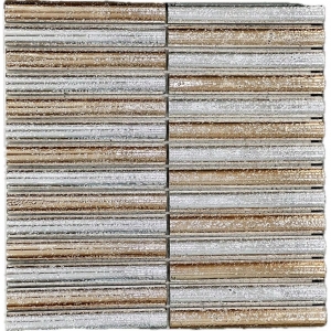New Colored Stone Silver Gold Mosaic wall mosaic marble project decor tile