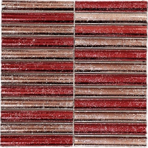 New Colored Stone RED Gold Mosaic wall mosaic marble project decor tile