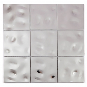 Sliver Metal Mosaic Tile Stainless Steel Backblash Wall Decoration Boarder Tiles